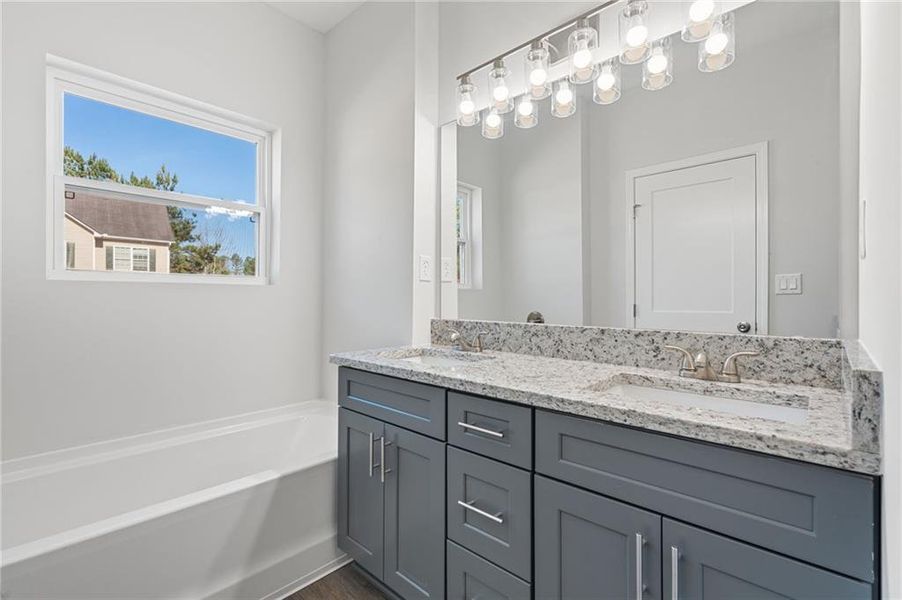 Furnished interior view inside a new home in , Temple (Image 11).