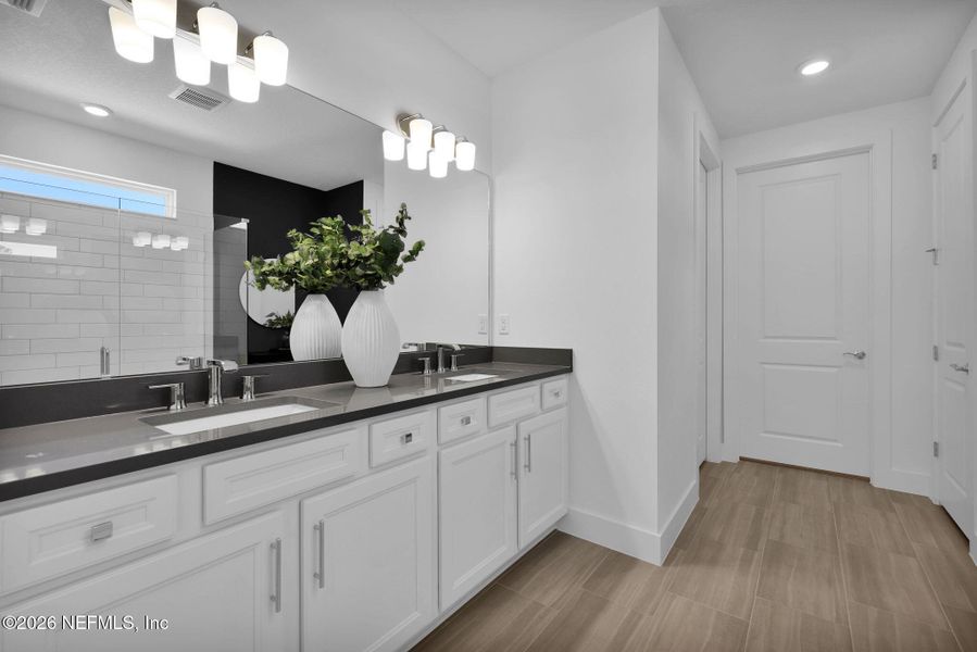 Furnished interior view inside a new home in Seminole Palms, Palm Coast (Image 17).