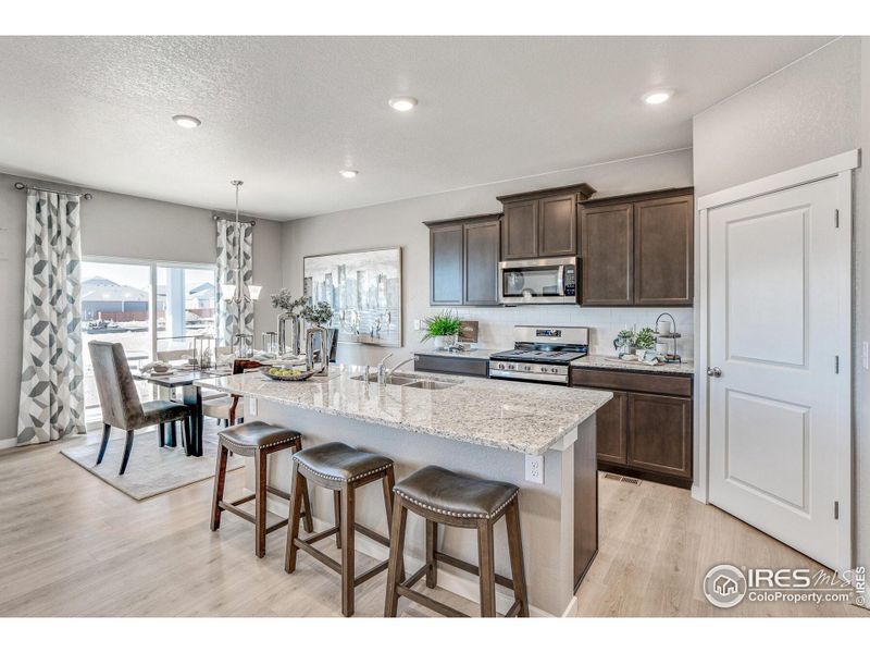 Furnished interior view inside a new home in Hansen Farm, Fort Collins (Image 17).