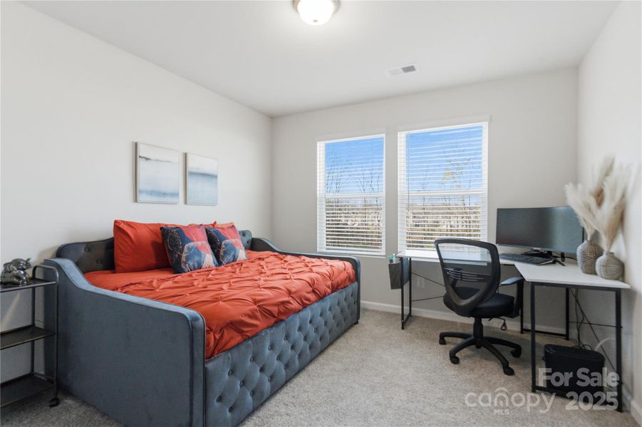 Upper level third bedroom