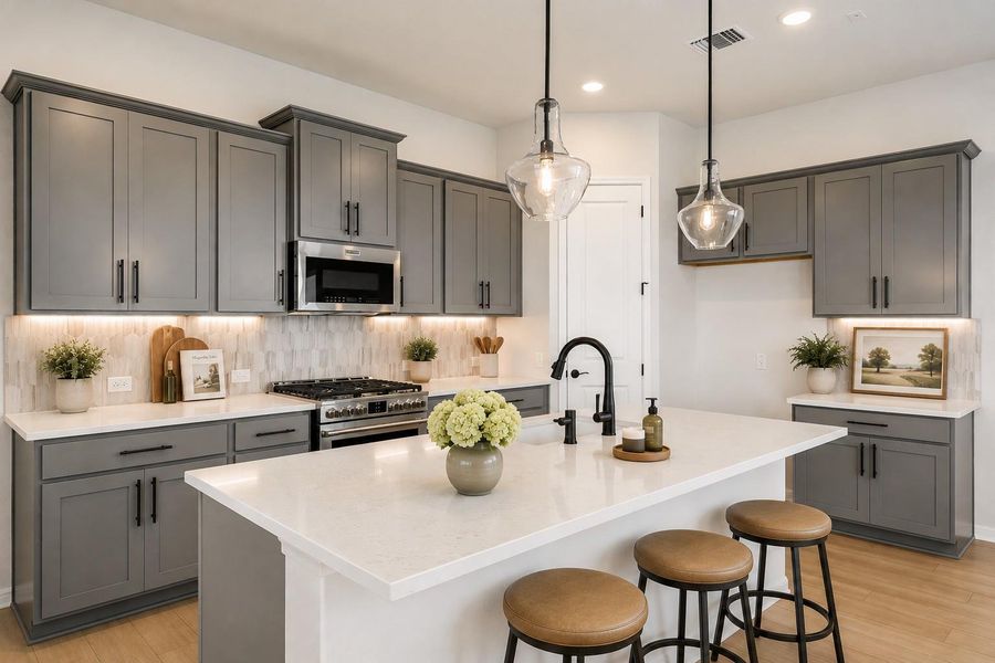 *Virtually Staged Kitchen* *Virtually Staged Kitchen*
