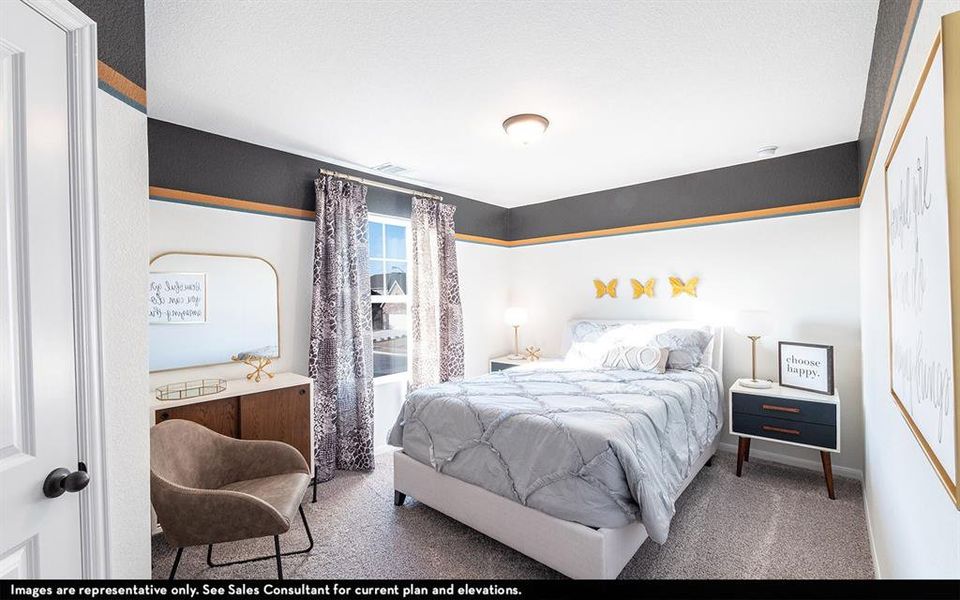 Furnished interior view inside a new home in Solterra, Mesquite (Image 2).