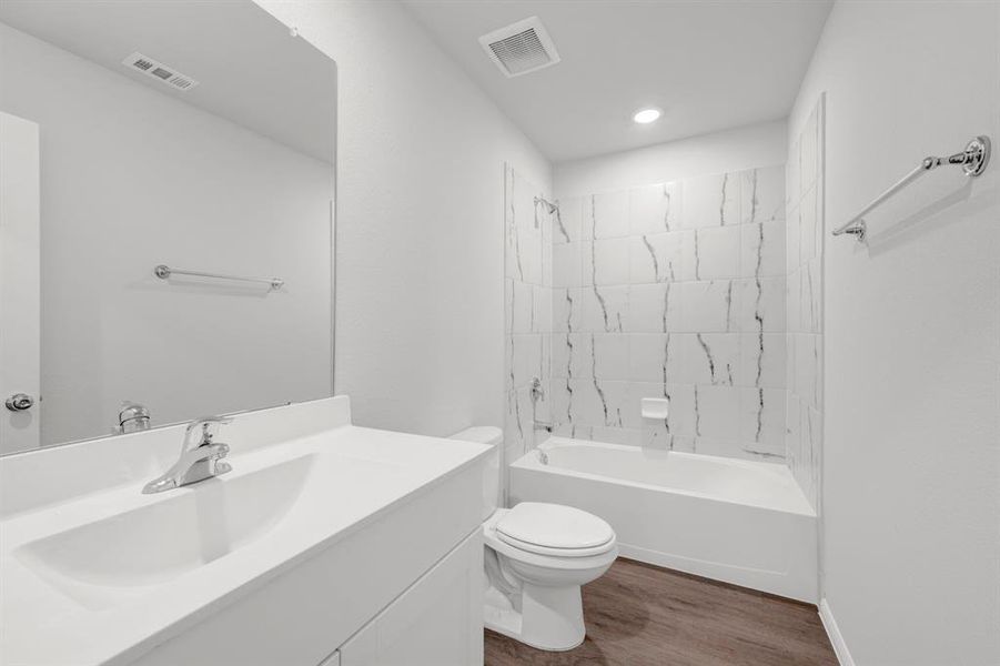 Furnished interior view inside a new home in ValleyBrooke, Mesquite (Image 8).