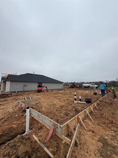 Site preparation for new homesites in Lexington Heights 50', Willis (Image 5).
