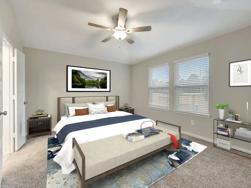 Photo is not of the actual home, but is an inspirational photo of builder’s model home and may depict options, furnishings, and/or decorator features that are not included