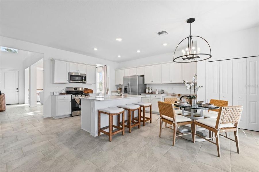Furnished interior view inside a new home in Rye Ranch: Executive Homes, Parrish (Image 13).