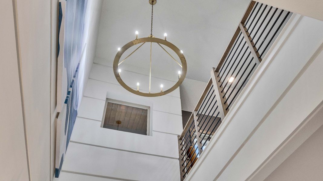 Furnished interior view inside a new home in Creeks Crossing, Elgin (Image 17).