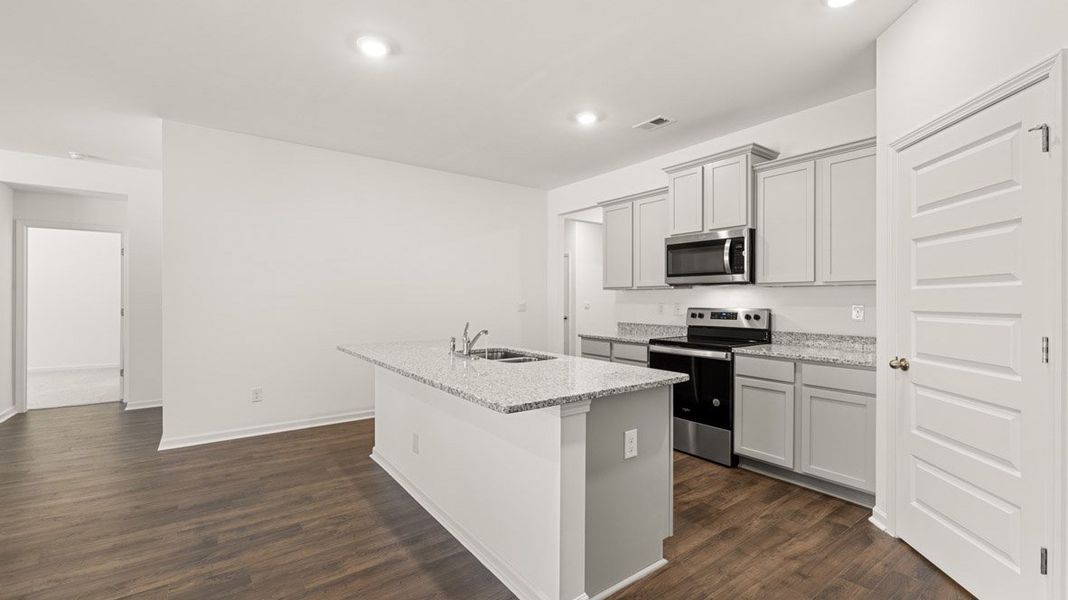 Furnished interior view inside a new home in The Abbey at Trolley Run Station, Aiken (Image 5). Furnished interior view inside a new home in The Abbey at Trolley Run Station, Aiken (Image 5).