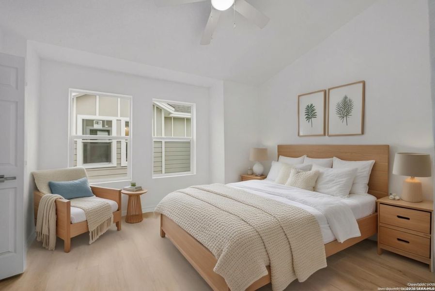 Furnished interior view inside a new home in , San Antonio (Image 9).