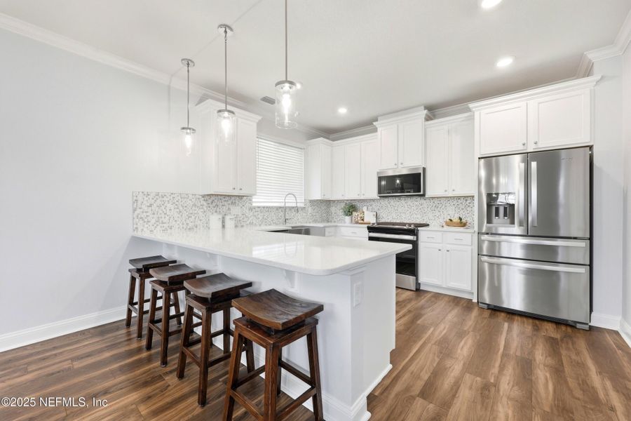 Furnished interior view inside a new home in , St. Augustine (Image 27).