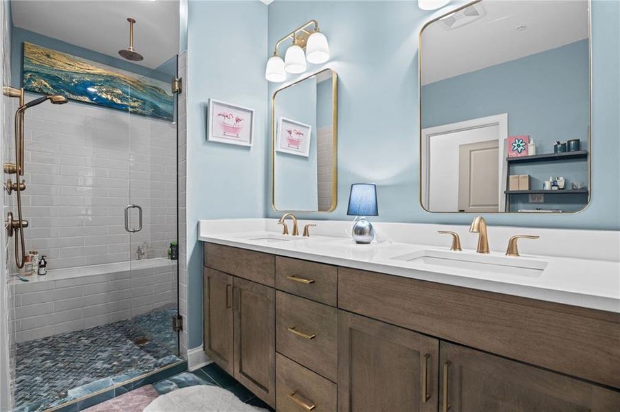 Furnished interior view inside a new home in , Peachtree Corners (Image 11).