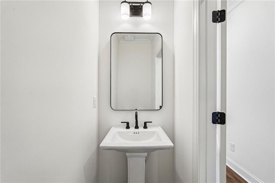 Furnished interior view inside a new home in Millcroft Townhomes, Buford (Image 12).