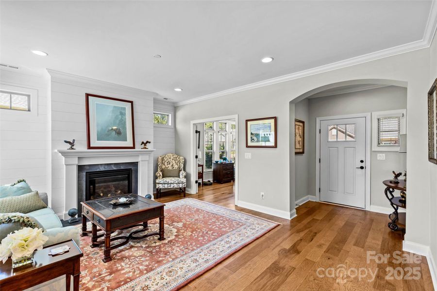 Furnished interior view inside a new home in , Matthews (Image 7). Furnished interior view inside a new home in , Matthews (Image 7).