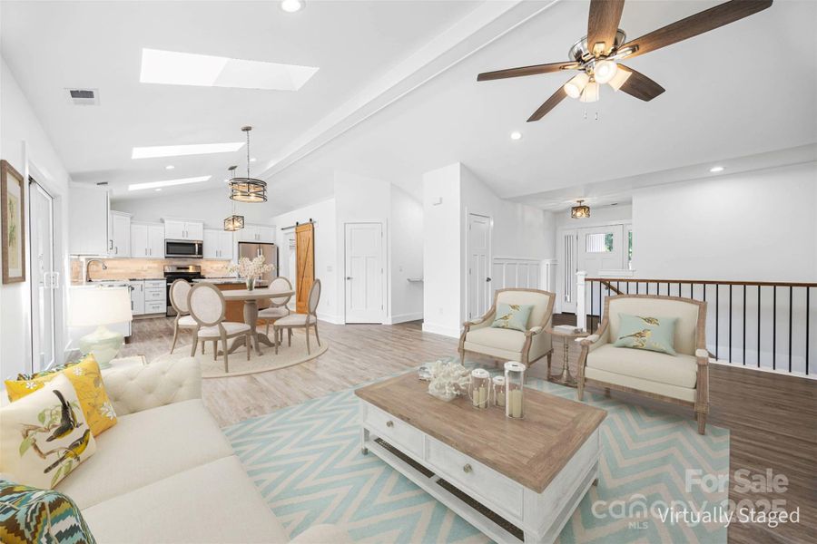 Furnished interior view inside a new home in , Tega Cay (Image 9).