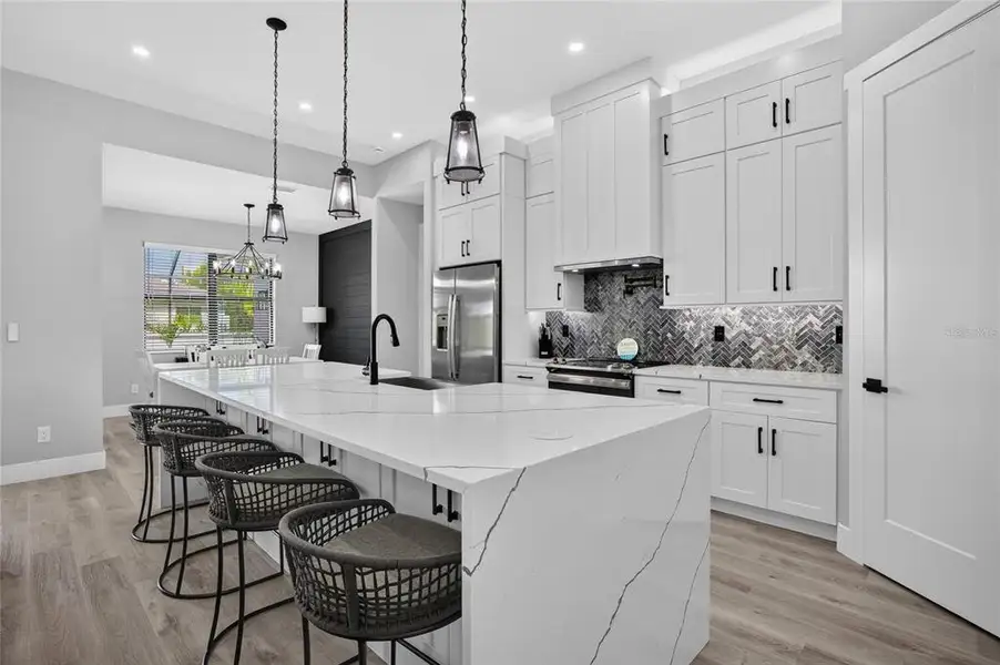 Furnished interior view inside a new home in , Cape Coral (Image 18).