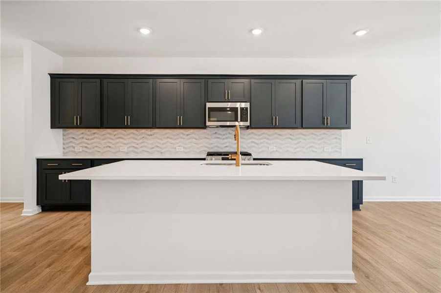 Furnished interior view inside a new home in The Estates at Casteel, Bethlehem (Image 14).