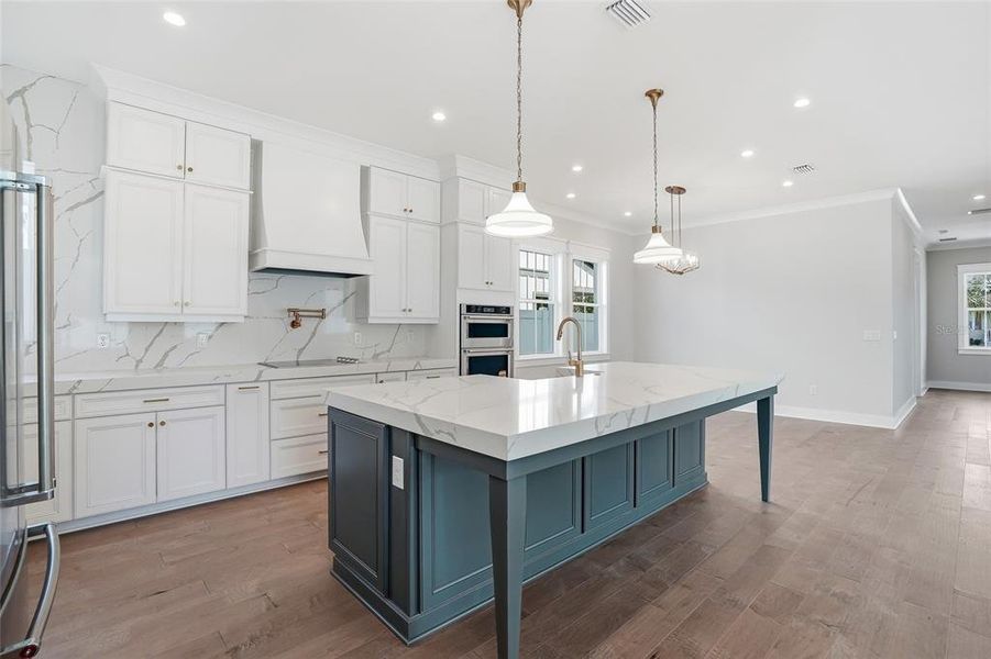 Furnished interior view inside a new home in , St. Petersburg (Image 12).