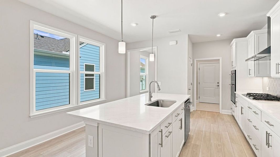 Furnished interior view inside a new home in Sun City Hilton Head, Bluffton (Image 11).