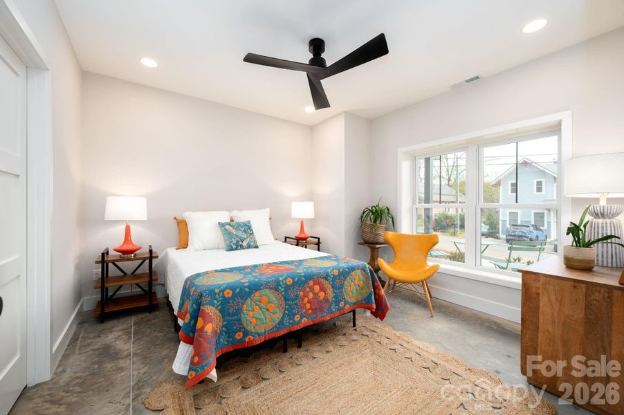 Bedroom with Walk-In Closet