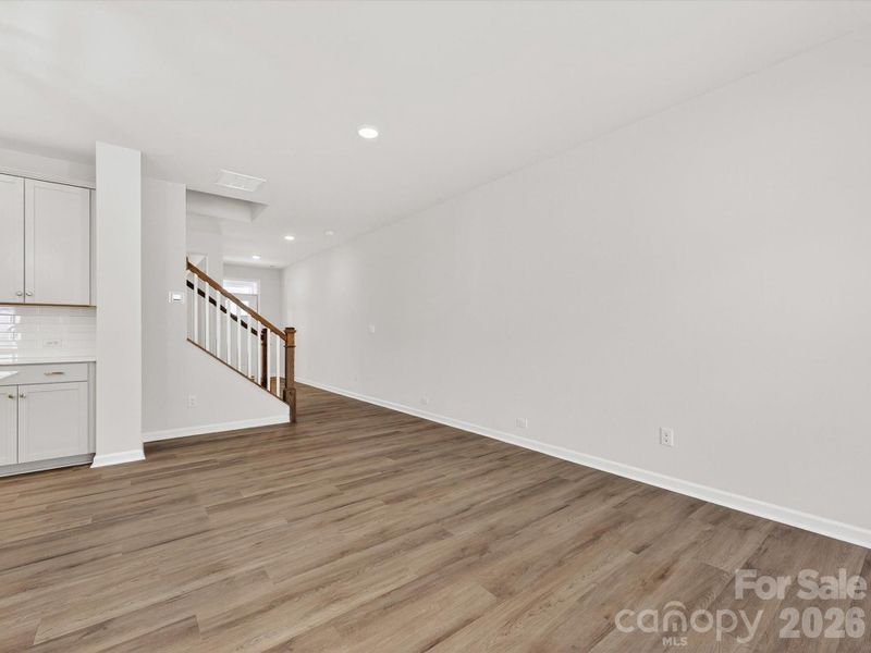 Spacious, unfurnished interior of a new home in North Creek Village, Huntersville (Image 32).