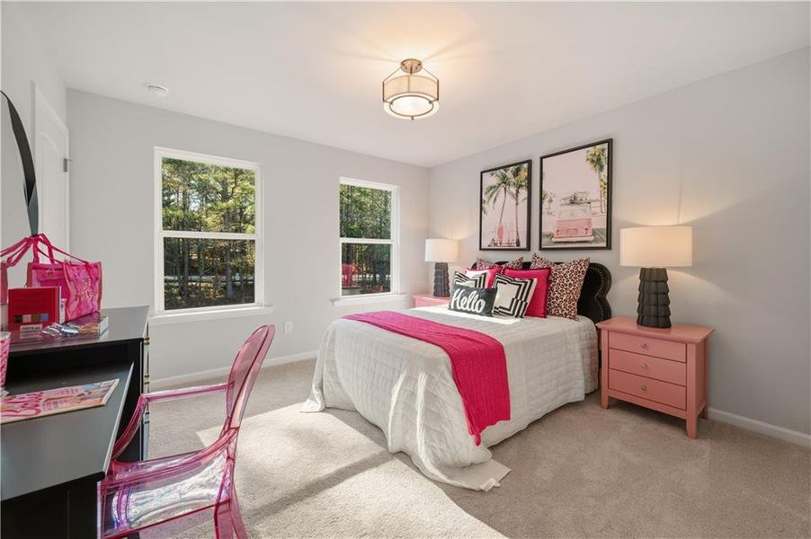 Furnished interior view inside a new home in Hamilton Lakes, Lawrenceville (Image 28). Furnished interior view inside a new home in Hamilton Lakes, Lawrenceville (Image 28).