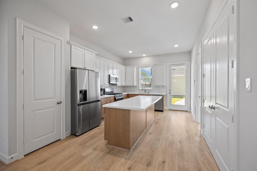 Gourmet Kitchen with Pantry and Island