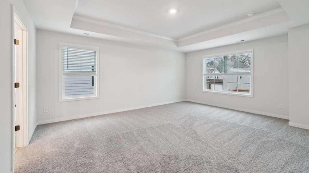 Spacious, unfurnished interior of a new home in Oak Grove Hill, Huntersville (Image 24). Spacious, unfurnished interior of a new home in Oak Grove Hill, Huntersville (Image 24).
