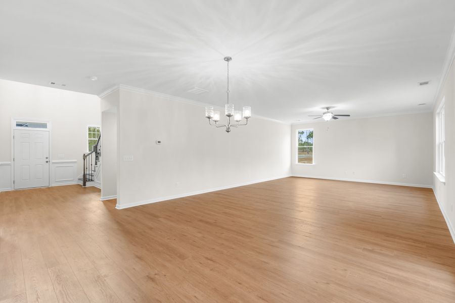 Spacious, unfurnished interior of a new home in Ramsey Landing, Rincon (Image 14).