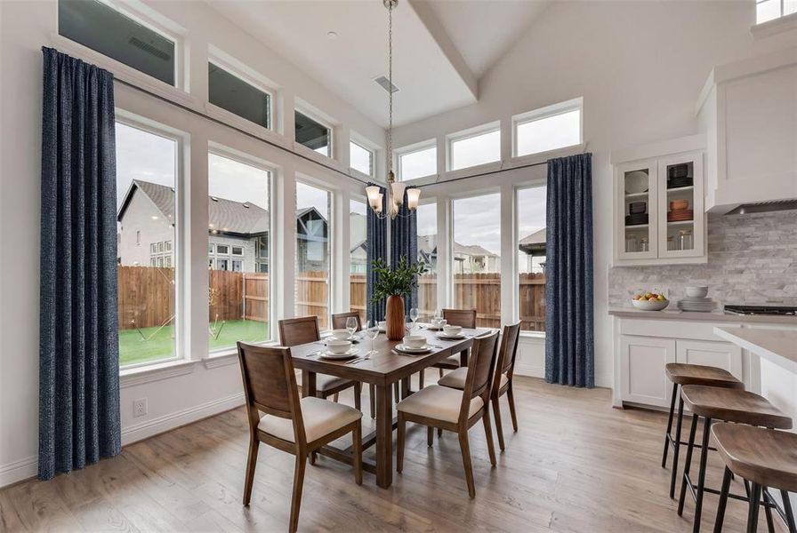 Furnished interior view inside a new home in Cedar Ridge Estates, Grand Prairie (Image 17).