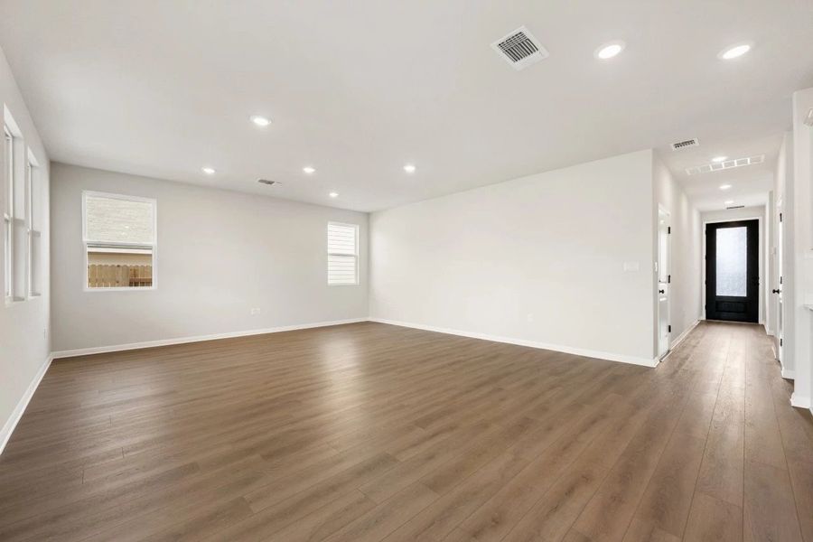 Dining Area & Family Room