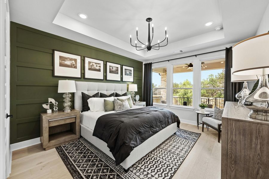 Furnished interior view inside a new home in Candela South, Richmond (Image 13).