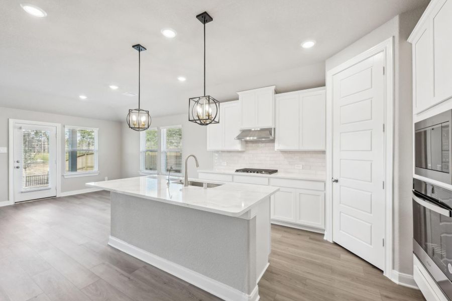 Photo is not of the actual home, but is an inspirational photo of builder’s model home and may depict options, furnishings, and/or decorator features that are not included