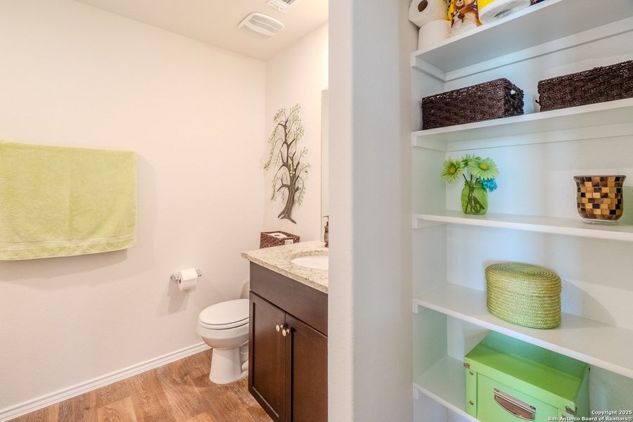 Furnished interior view inside a new home in The Links at River Bend, Floresville (Image 3).