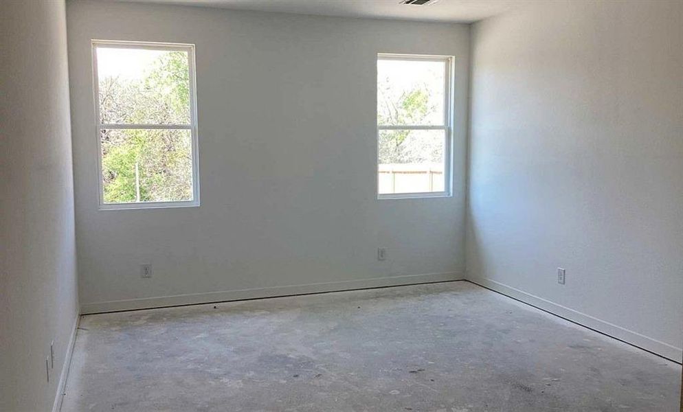 Primary Bedroom Construction Progress