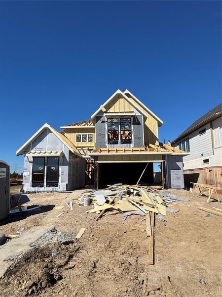 In-progress construction of a new home in Bridgeland 45', 50', 70', Cypress, TX (Image 1). In-progress construction of a new home in Bridgeland 45', 50', 70', Cypress, TX (Image 1).