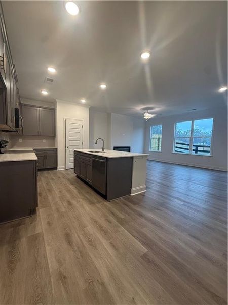 Furnished interior view inside a new home in Porter Reserve, Decatur (Image 3). Furnished interior view inside a new home in Porter Reserve, Decatur (Image 3).