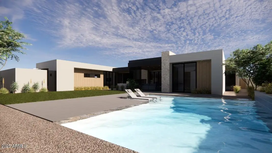 Clydesdale Backyard+ Pool Rendering Clydesdale Backyard+ Pool Rendering