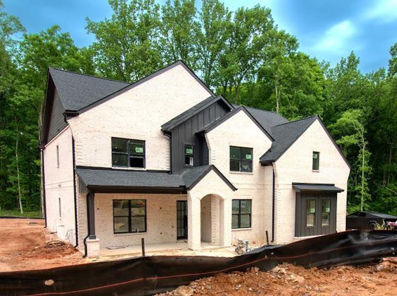 In-progress construction of a new home in , Dacula, GA (Image 3).
