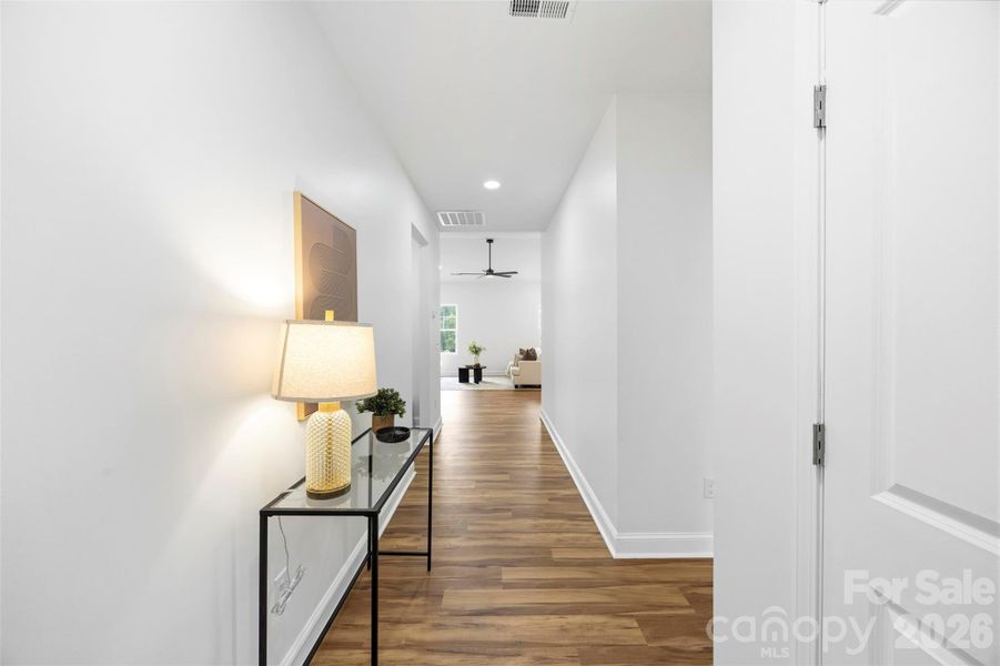 Furnished interior view inside a new home in , Connelly Springs (Image 5).