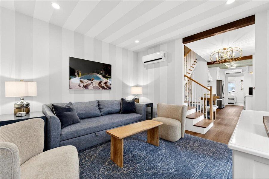 Furnished interior view inside a new home in , Charleston (Image 14).