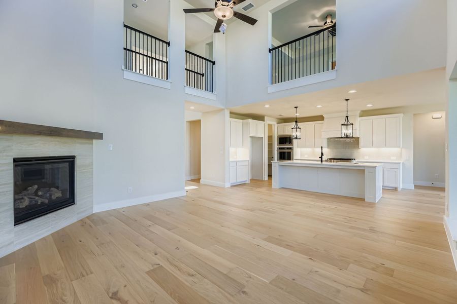 Furnished interior view inside a new home in North Sky 65s, Celina (Image 6).