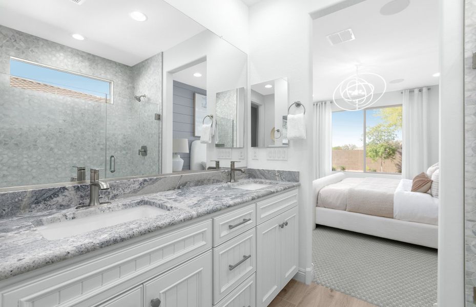 Representative furnished interior of a home built from the Audrey by Del Webb in Sun City Anthem at Merrill Ranch, Florence (Image 7).