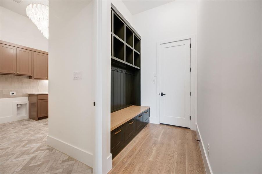 Furnished interior view inside a new home in Fleming Pointe, Fort Worth (Image 8).