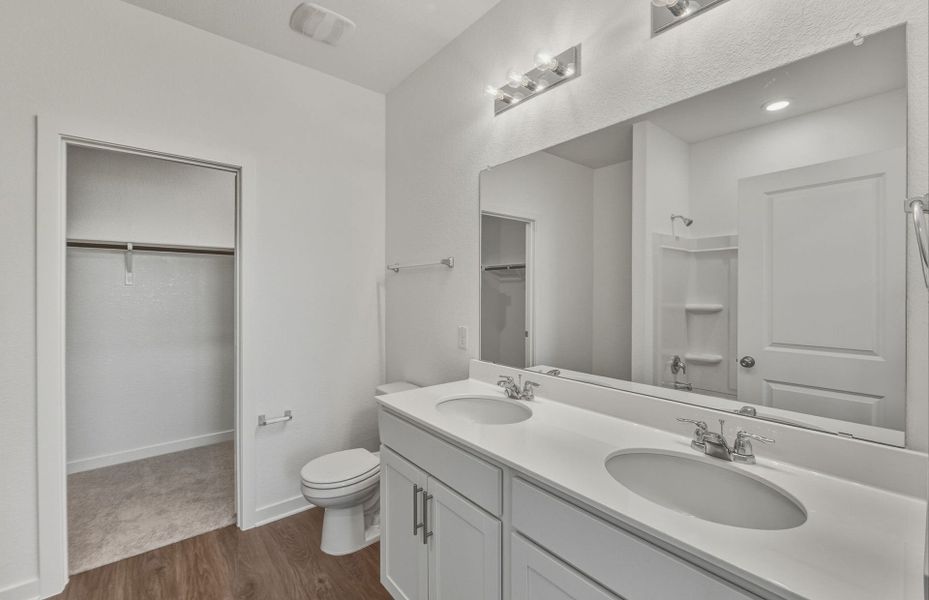 Furnished interior view inside a new home in Sonterra, Jarrell (Image 7).