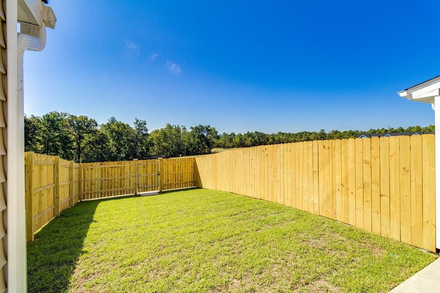 Front exterior of a new home in Astoria, Columbia, SC, highlighting curb appeal (Image 19).