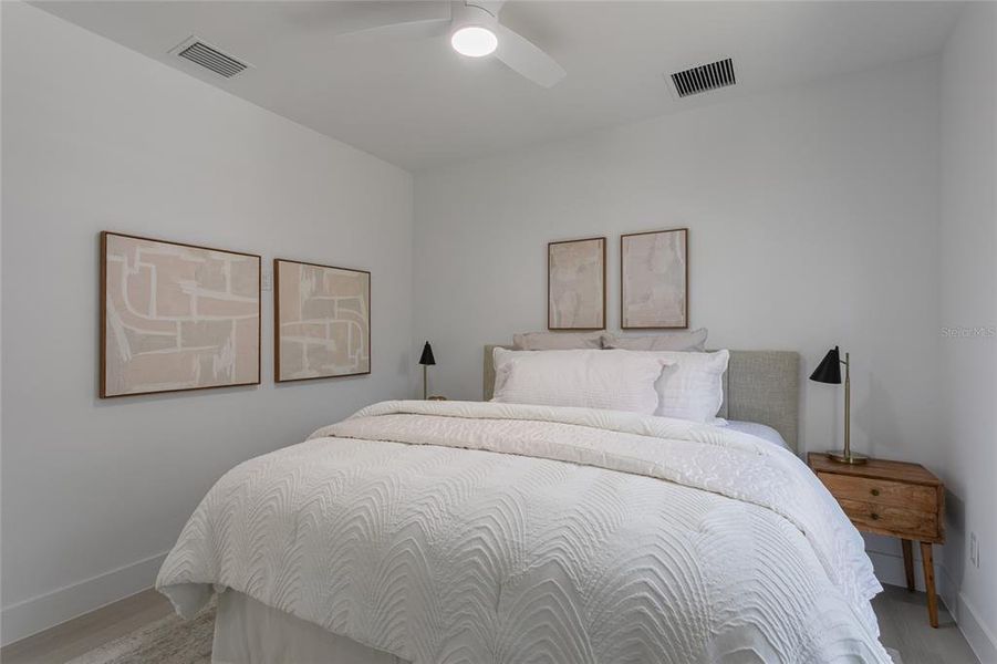 Furnished interior view inside a new home in , St. Petersburg (Image 15).