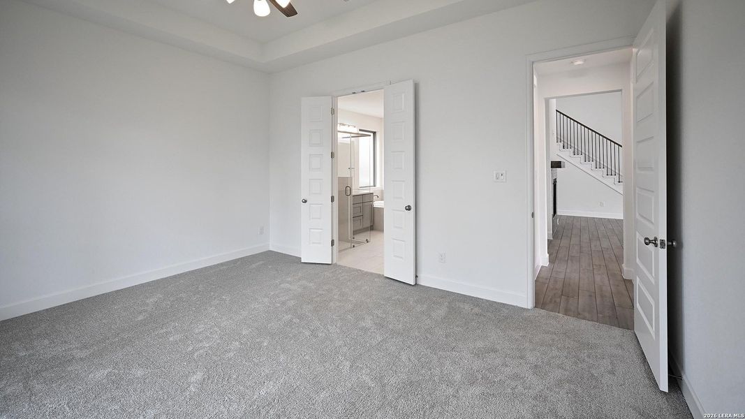 Spacious, unfurnished interior of a new home in Corley Farms, Boerne (Image 25). Spacious, unfurnished interior of a new home in Corley Farms, Boerne (Image 25).