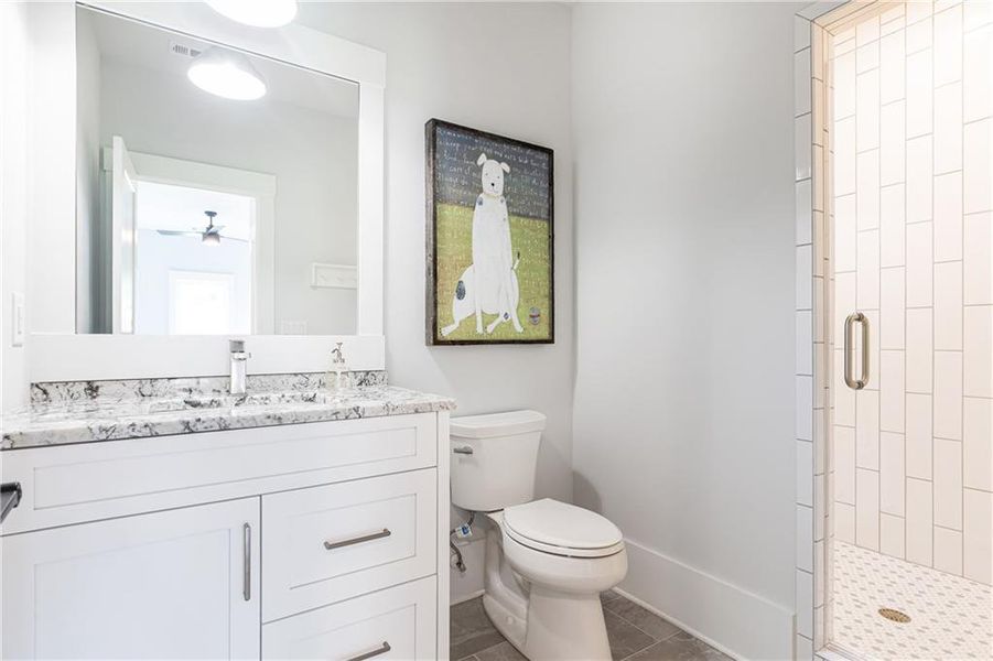 Furnished interior view inside a new home in , Marietta (Image 100).