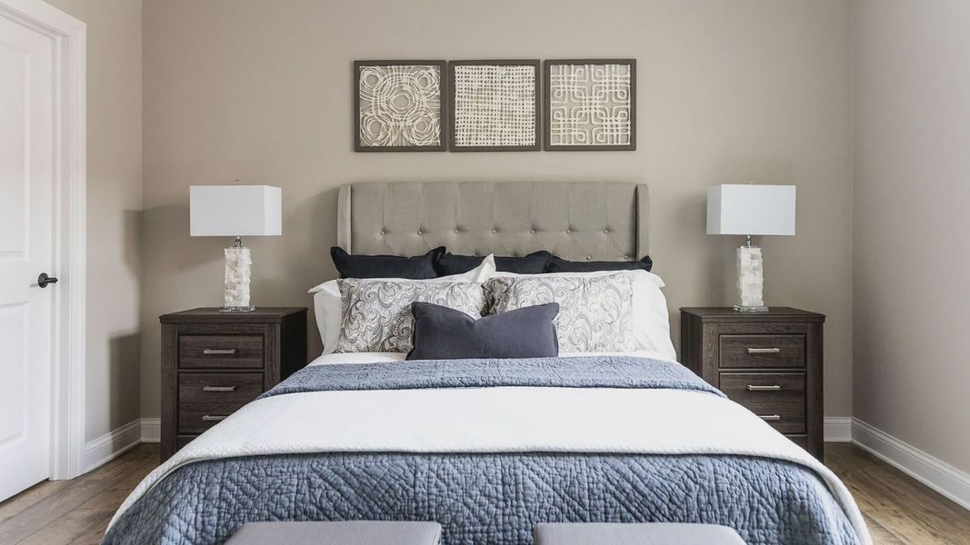 Representative furnished interior of a home built from the Capri by Epcon Communities in The Courtyards at Oak Grove, Durham (Image 20).