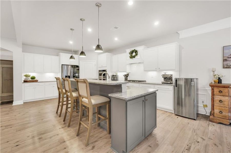 Furnished interior view inside a new home in , Griffin (Image 45).